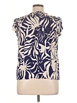 Rose + Olive Sleeveless Blouse (view 2)