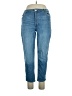 H&M Solid Blue Jeans Size 16 - photo 1