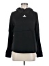 Adidas 100% Polyester Black Pullover Hoodie Size M - photo 1
