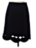 Club Monaco 100% Polyester Argyle Black Formal Skirt Size 4 - photo 2