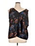 Ava & Aiden 100% Polyester Black Sleeveless Blouse Size XL - photo 1
