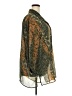 Assorted Brands 100% Polyester Animal Print Green 3/4 Sleeve Blouse Size 3X - photo 4
