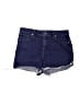 Express Blue Denim Shorts Size 10 - photo 1