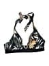 Unbranded Tropical Black Swimsuit Top Size M - photo 1
