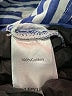Pomander Place 100% Cotton Stripes Blue 3/4 Sleeve Button-Down Shirt Size S - photo 8