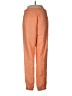 Athleta 100% Linen Orange Linen Pants Size 6 - photo 2