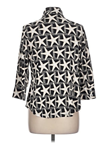 Lulu-B 3/4 Sleeve Button-Down Shirt (view 2)