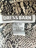 DressBarn Animal Print Silver Long Sleeve Button-Down Shirt Size L - photo 7