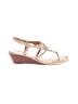 Yellow Box Gold Wedges Size 8 1/2 - photo 1