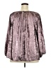 Lane Bryant 100% Polyester Metallic Silver 3/4 Sleeve Blouse Size 18 - 20 Plus - photo 2