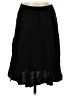 Flower 100% Rayon Black Casual Skirt Size free size - photo 1