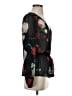 Express 100% Polyester Black 3/4 Sleeve Blouse Size S - photo 4