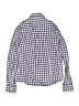 Class Club 100% Cotton Checkered-gingham Blue Long Sleeve Button-Down Shirt Size 10 - photo 2