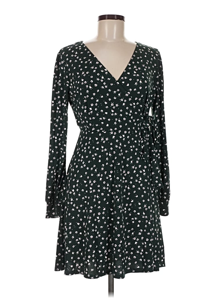 Pre-owned Kaileigh Casual Dress In Black