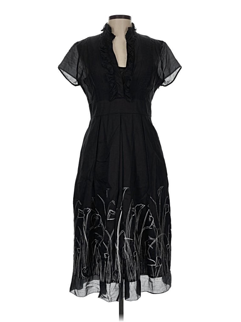 Pre-owned Coldwater Creek Cocktail Dress In Black