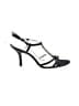 Nina 100% Leather Black Sandals Size 7 - photo 1