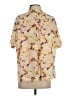 We the Free Print Yellow Short Sleeve Blouse Size XS - photo 2