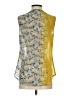 CAbi 100% Polyester Yellow Sleeveless Blouse Size S - photo 2