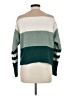 Assorted Brands 100% Polyester Color Block Green Pullover Sweater Size M - photo 2