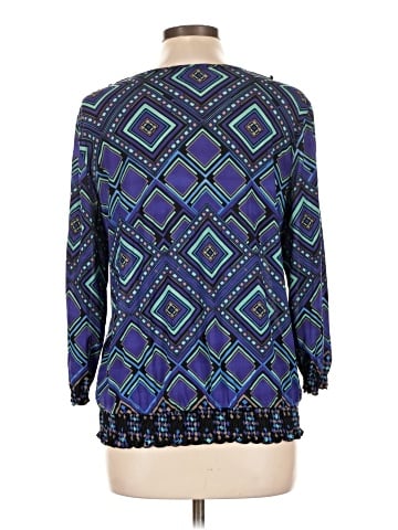 Style&Co Long Sleeve Blouse (view 2)