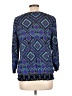 Style&Co 100% Nylon Blue Long Sleeve Blouse Size L - photo 2