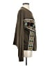 Trafaluc by Zara 100% Baumwolle Graphic Brown Pullover Sweater Size S - photo 4