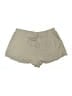 Know One Cares 100% Rayon Solid Tan Khaki Shorts Size XL - photo 1