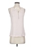 Express 100% Polyester Ivory Sleeveless Blouse Size XS - photo 1