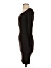 Enza Costa Solid Black Brown Cocktail Dress Size XXS (estimated) - photo 5