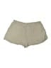 Know One Cares 100% Rayon Solid Tan Khaki Shorts Size XL - photo 2