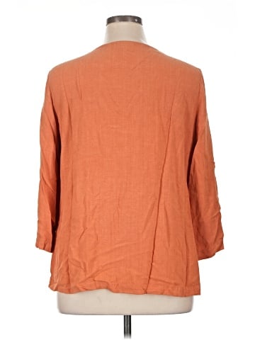 JM Collection 3/4 Sleeve Blouse (view 2)
