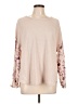 Knox Rose Tan Long Sleeve Blouse Size L - photo 1