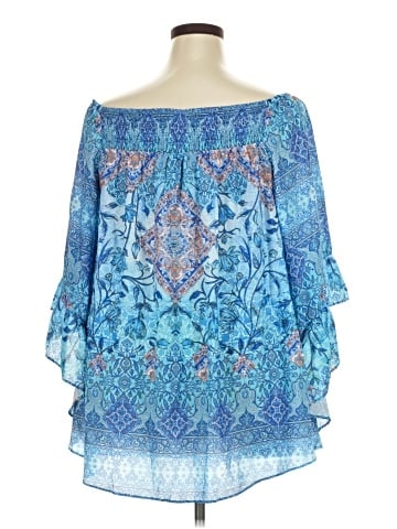 Avenue 3/4 Sleeve Blouse (view 2)