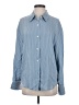 Assorted Brands Stripes Blue Long Sleeve Button-Down Shirt Size S - photo 1