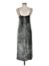 ATM Metallic Gray Casual Dress Size M - photo 2