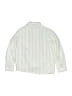 Unbranded 100% Cotton Stripes Green Long Sleeve Button-Down Shirt Size S (estimated, kids) - photo 2