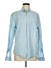 H&M 100% Cotton Blue Long Sleeve Button-Down Shirt Size M - photo 1