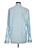 H&M 100% Cotton Blue Long Sleeve Button-Down Shirt Size M - photo 2