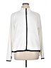 T by Talbots White Track Jacket Size XL - photo 1