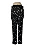 Ann Taylor Polka Dots Black Casual Pants Size 6 - photo 2
