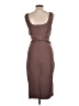 Dynamite Solid Brown Cocktail Dress Size L - photo 2