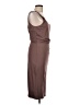 Dynamite Solid Brown Cocktail Dress Size L - photo 4