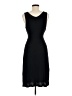 Dakini Solid Black Cocktail Dress Size M - photo 2