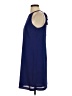 Worthington 100% Polyester Solid Blue Casual Dress Size 4 - photo 5