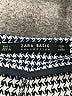Zara Basic Houndstooth Blue Shorts Size L - photo 4