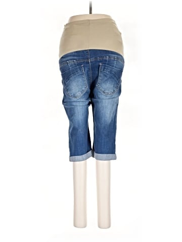 Bella Vida Maternity Denim Shorts (view 2)