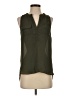 a.n.a. A New Approach 100% Polyester Green Sleeveless Blouse Size S - photo 1