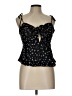 Chloé Rose 100% Rayon Black Sleeveless Blouse Size L - photo 1