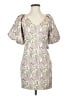 Adelyn Rae 100% Polyester Paisley Green Cocktail Dress Size XS - photo 1
