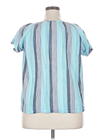 St. John's Bay Short Sleeve Blouse (view 2)